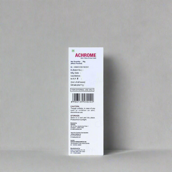 Ceuticoz Achrome Neck-Elbow & Knee Brightening Cream