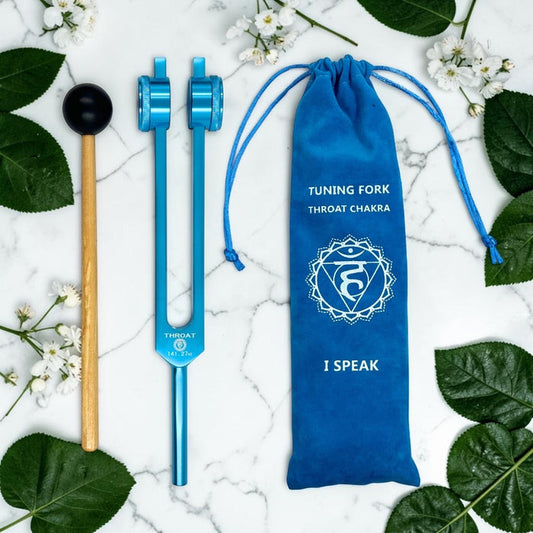 Chakra Metal Tuning Fork - Throat