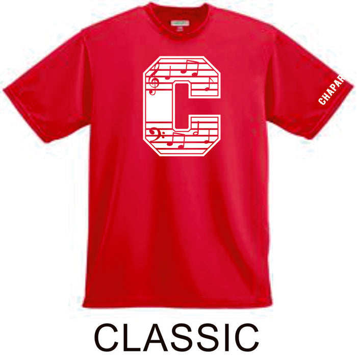Chap Band Basic Wicking T-Shirt - 3 Designs