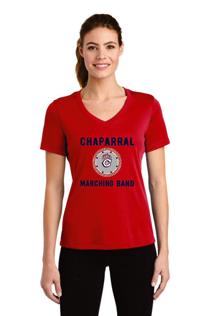 Chap Band Logo Wicking Tee- Ladies, Unisex, and Youth