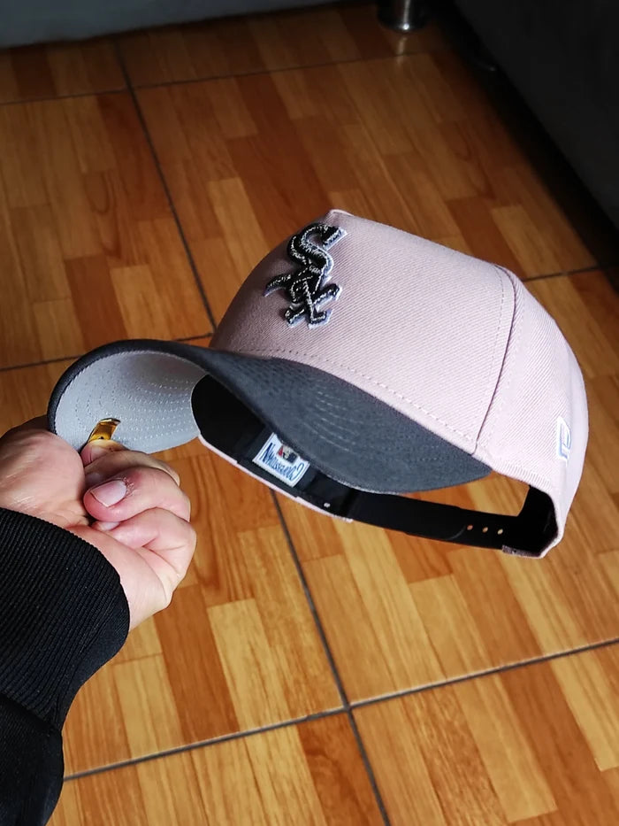 Chicago White Sox 95 Years Side Patch New Era A-Frame 9Forty Snapback