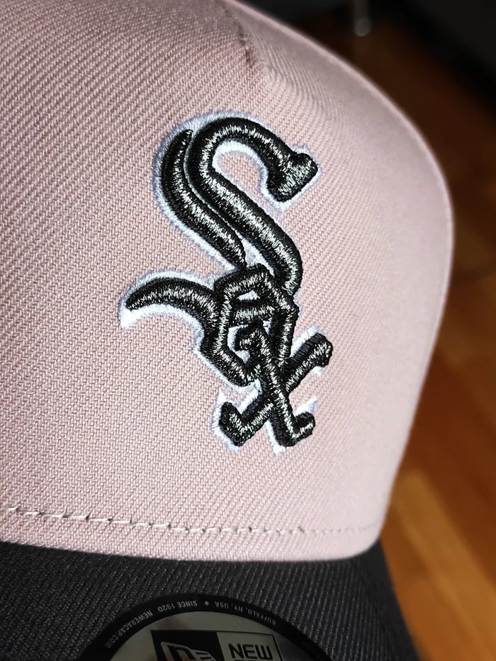 Chicago White Sox 95 Years Side Patch New Era A-Frame 9Forty Snapback