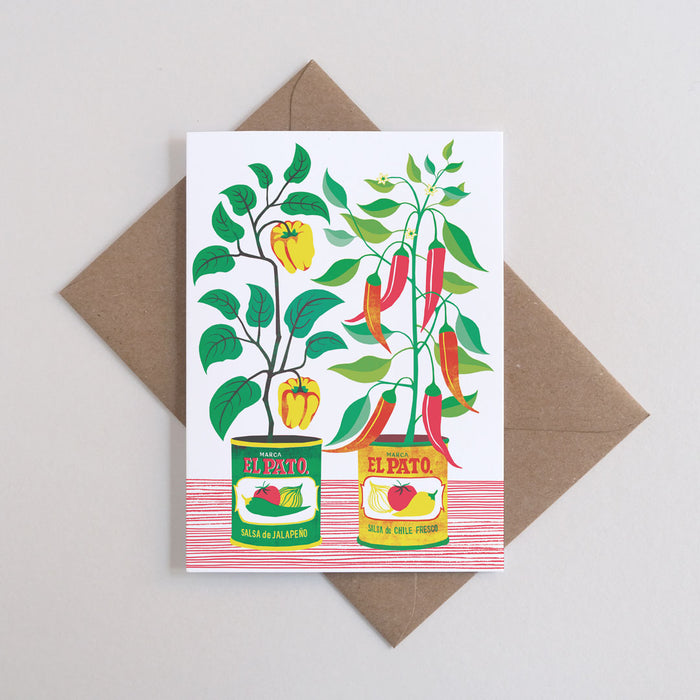 Chilly Peppers Card