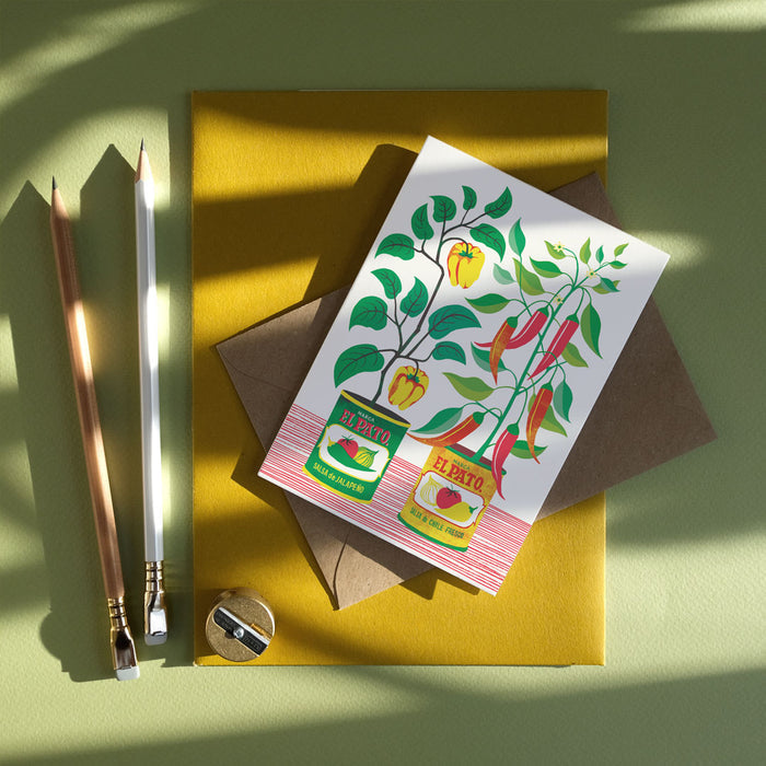 Chilly Peppers Card