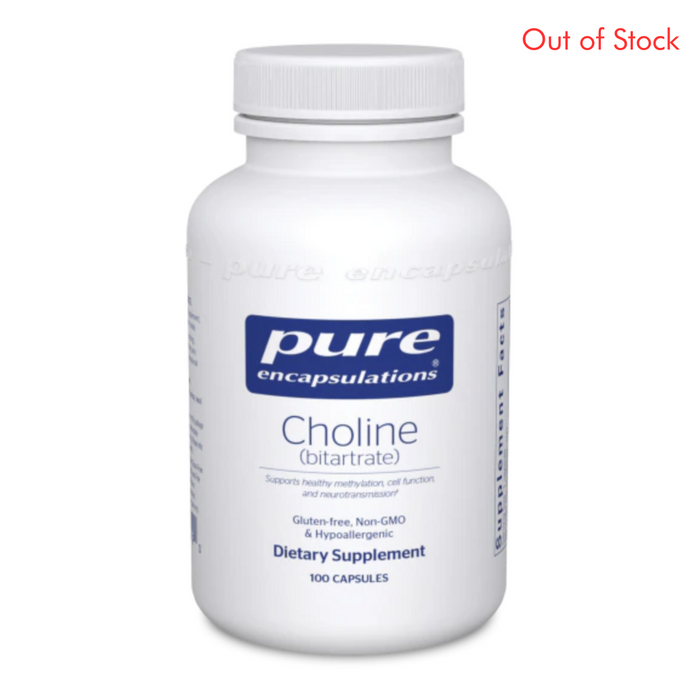 Choline (bitartrate) by Pure Encapsulations