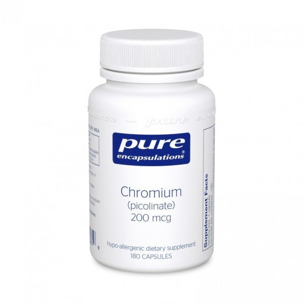 Chromium (picolinate) 200mcg 180 capsules by Pure Encapsulations