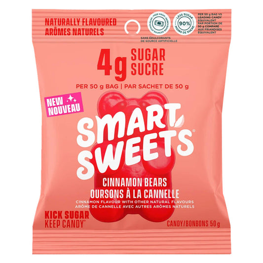Bag of SmartSweets Cinnamon Bears 50g
