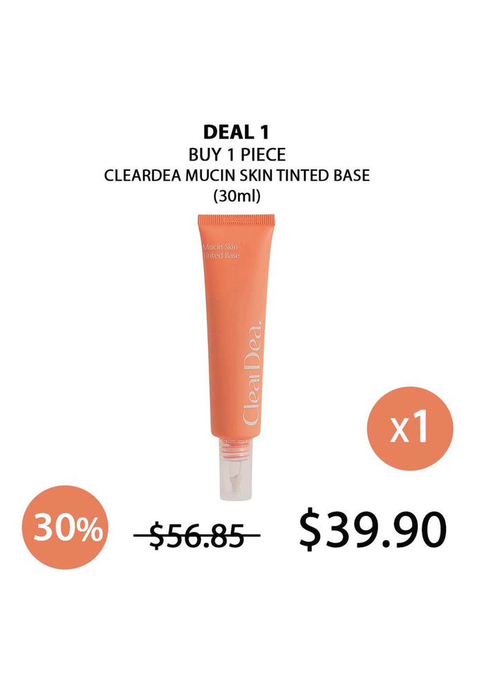 (BUY 1) CLEARDEA MUCIN SKIN TINTED BASE