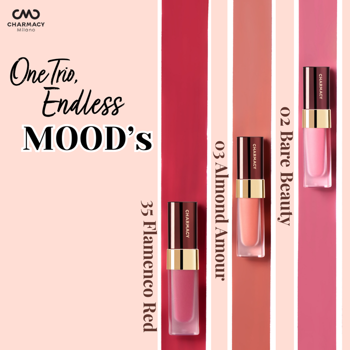 CMC Bestseller  Liquid Lipstick Trio - Mood Mix