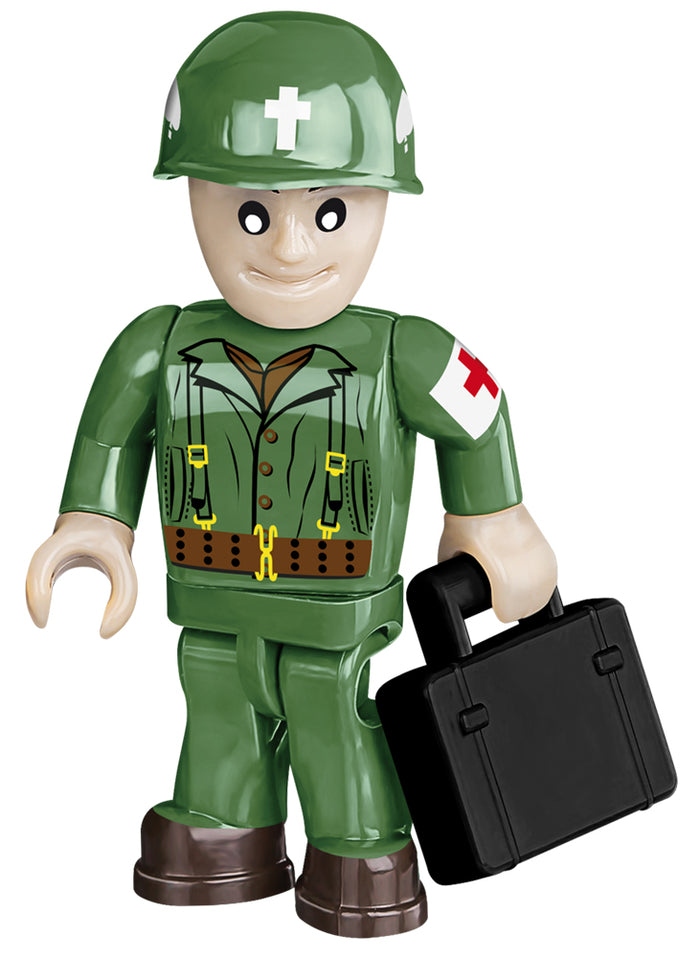 COBI 2533-M4A3E8 Sherman (Easy Eight)- 725 brick medium tank(745PCS)