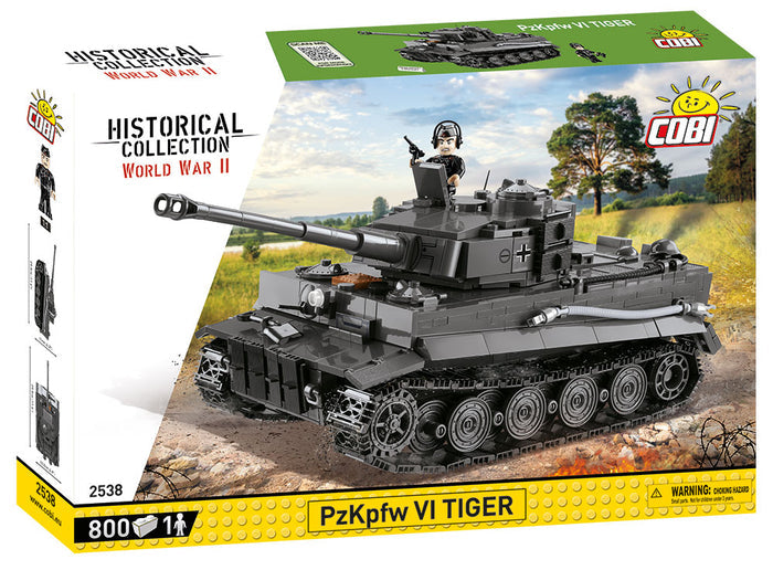 Cobi-2538-Panzerkampfwagen VI Tiger Ausf. E. tank(800pcs)