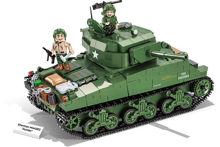 COBI-2550 Sherman M4A3E2 Jumbo (716PCS)