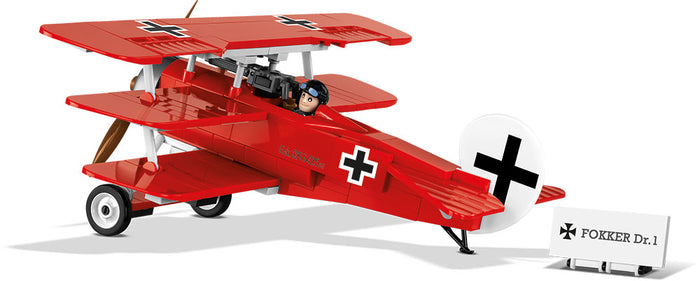 Cobi-2974 -Fokker DR 1-fighter aircraft WWI  (175pcs)