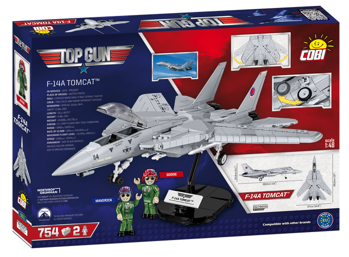 Cobi Top Gun 5811 F-14 TOMCAT (754pcs)