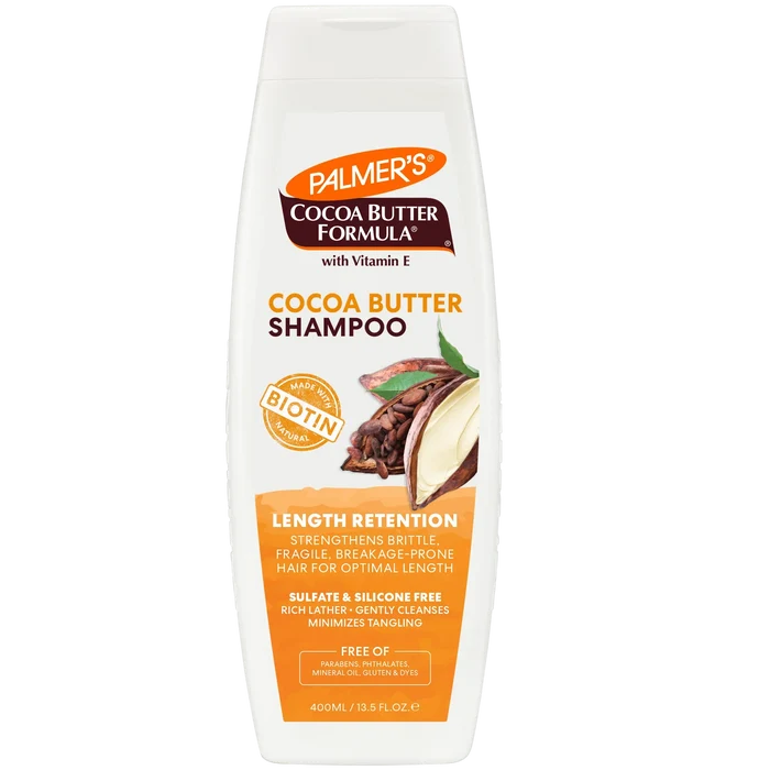 Cocoa Butter & Biotin Length Retention Shampoo 400ml