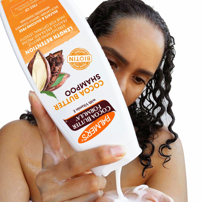 Cocoa Butter & Biotin Length Retention Shampoo 400ml