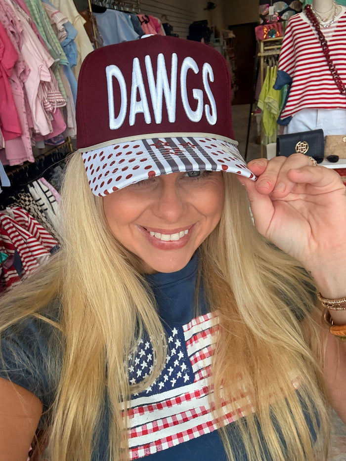 Collegiate 3D Embroidered Trucker Hats: Tigers