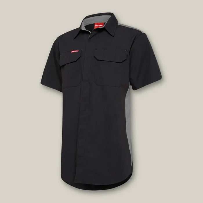 Contrast Lighweight Short Sleeve Shirt | N2SU01