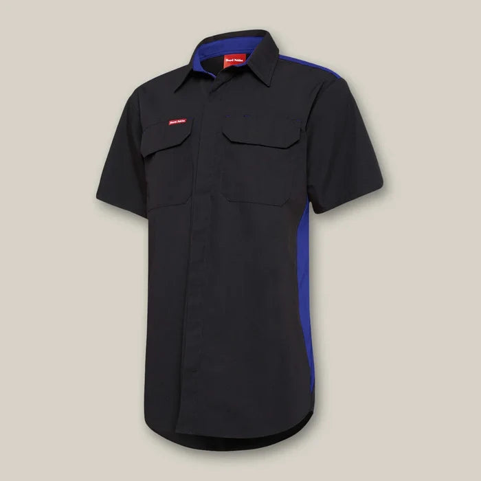 Contrast Lighweight Short Sleeve Shirt | N2SU01