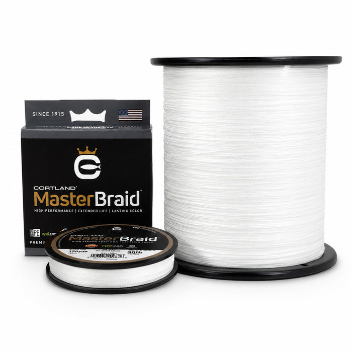 Cortland Master Braid - White