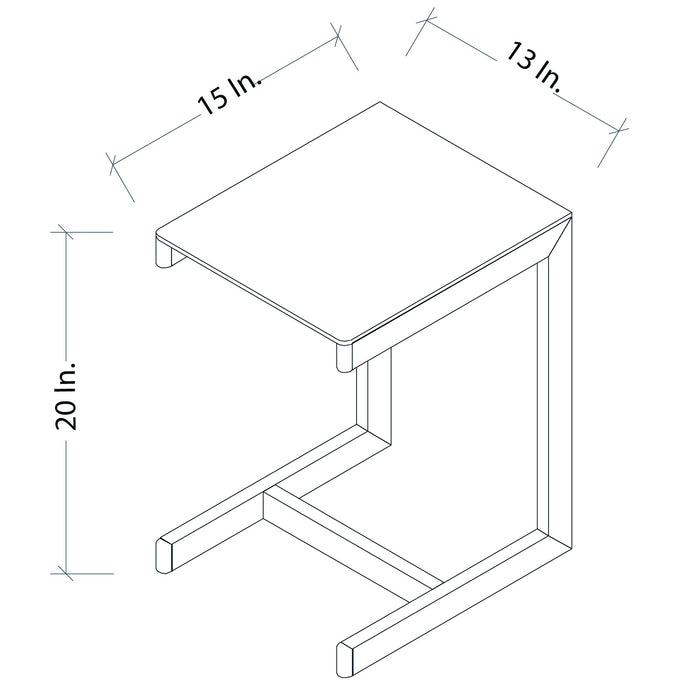 Duramax Lounger Cove Side Table