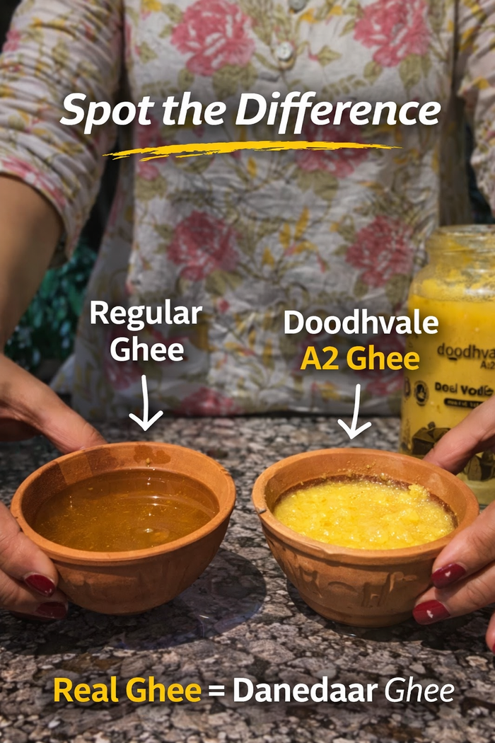 Cow A2 Vedic Desi Ghee - (330 ML)
