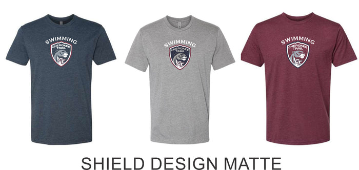 CT Swimming Unisex Tee- Matte or Glitter
