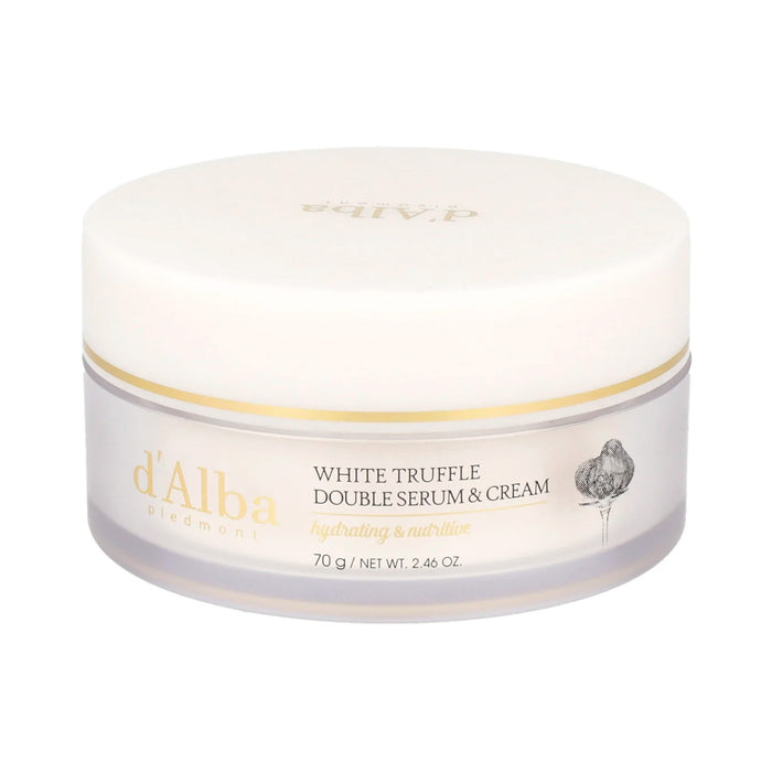 d'Alba White Truffle Double Serum & Cream 2.46oz/ 70g