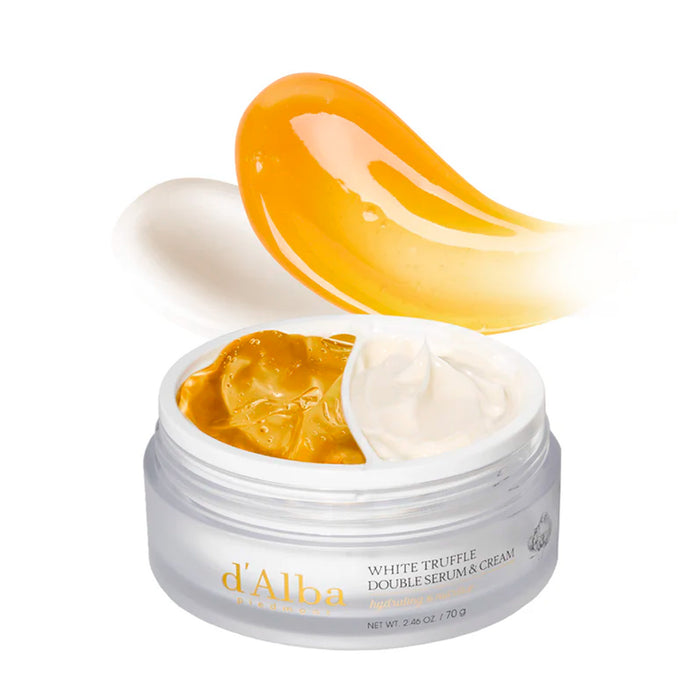 d'Alba White Truffle Double Serum & Cream 2.46oz/ 70g