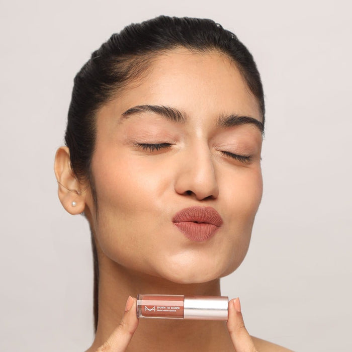 Dawn To Dawn Super Stay Liquid Matte Lipstick - Caramel Dip - House Of Makeup