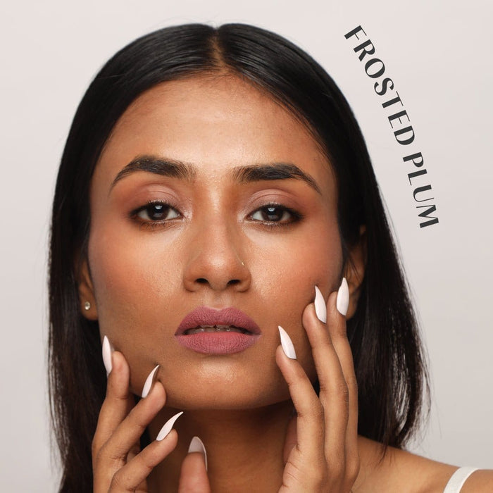Dawn To Dawn Super Stay Liquid Matte Lipstick - Frosted Plum - House Of Makeup