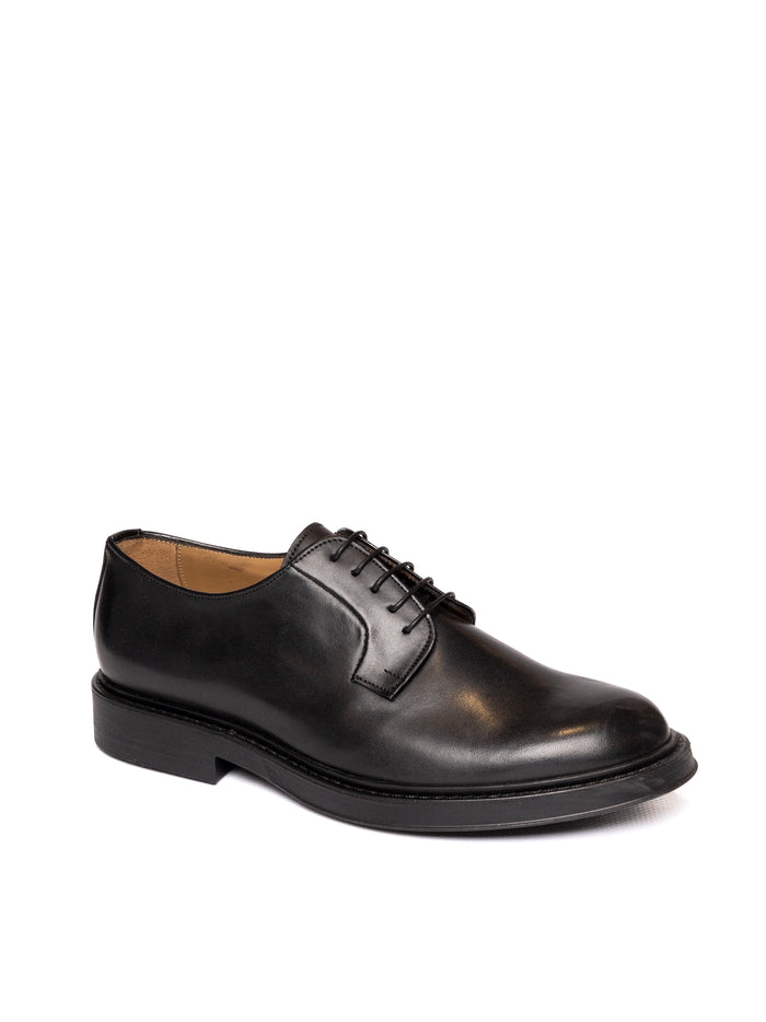 PICCADILLY Derby pelle nero 044 VIT-NERO