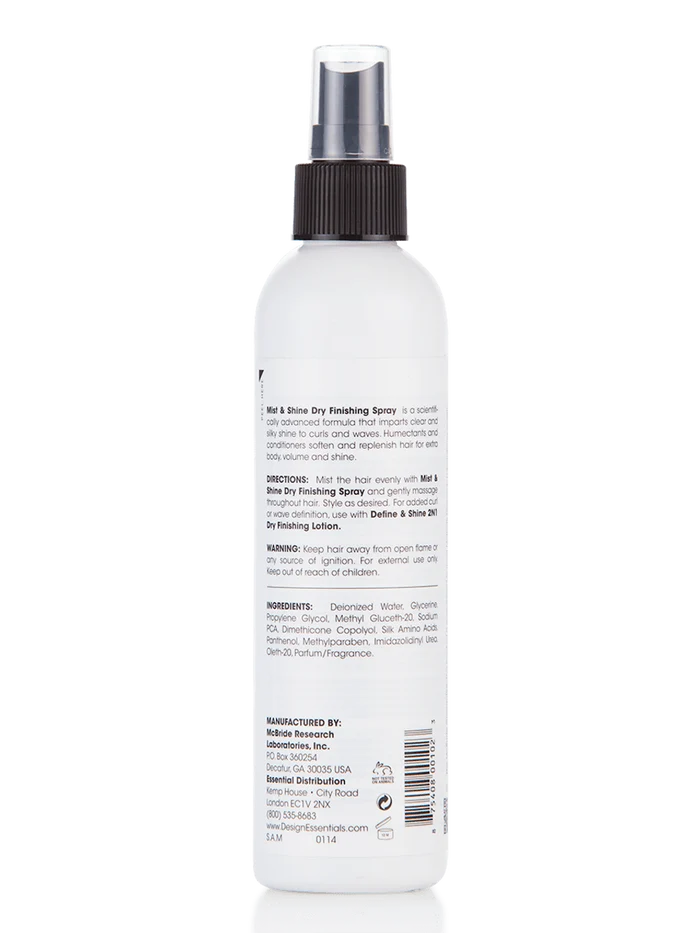 Design Essentials Mist & Shine Dry Finishing Spray
