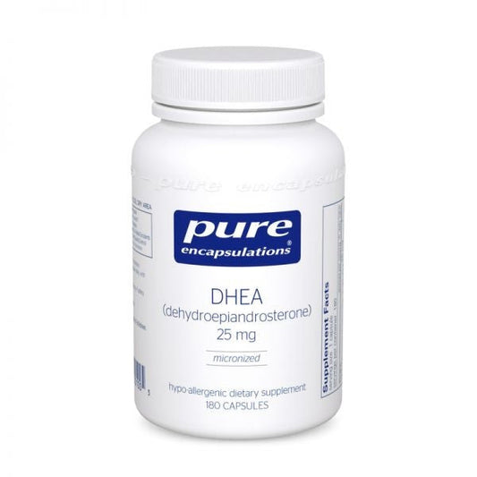 DHEA 25mg 60 capsules by Pure Encapsulations