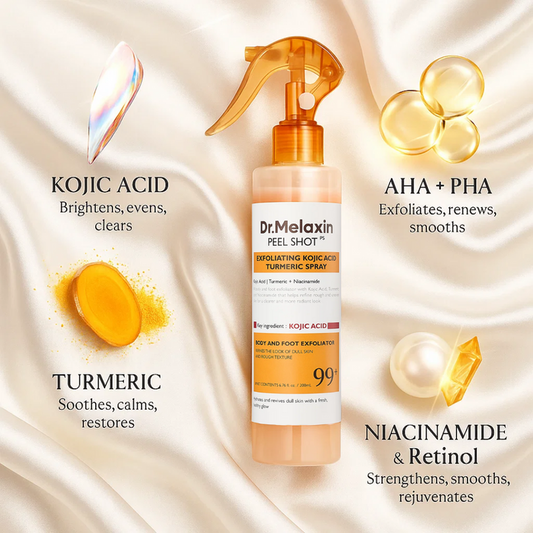 Dr. Melaxin Peel Shot Exfolierande Kojic Acid Gurkmeja Spray
