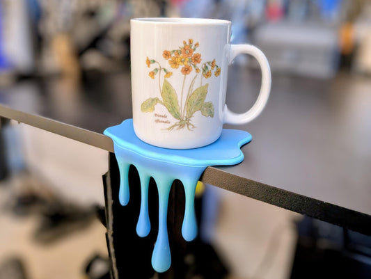 Drippy Shelf Accent - Illusory Desk Sculpture