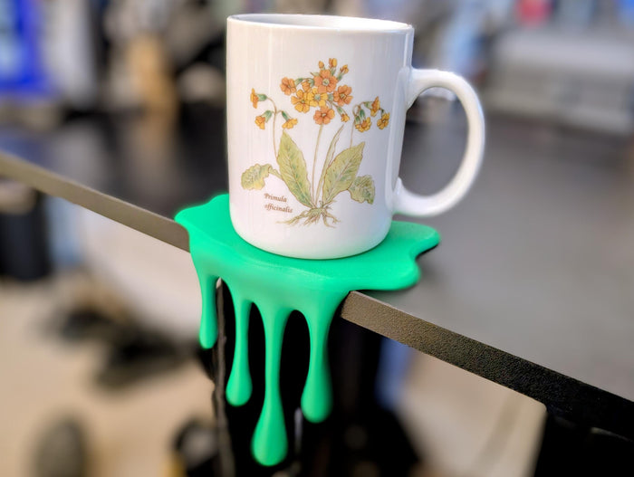 Drippy Shelf Accent - Illusory Desk Sculpture