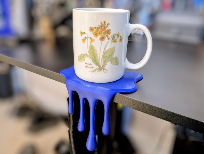 Drippy Shelf Accent - Illusory Desk Sculpture