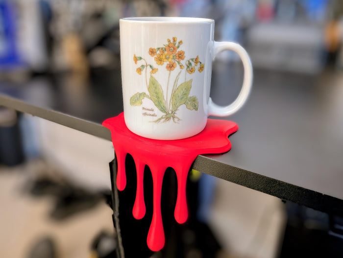 Drippy Shelf Accent - Illusory Desk Sculpture