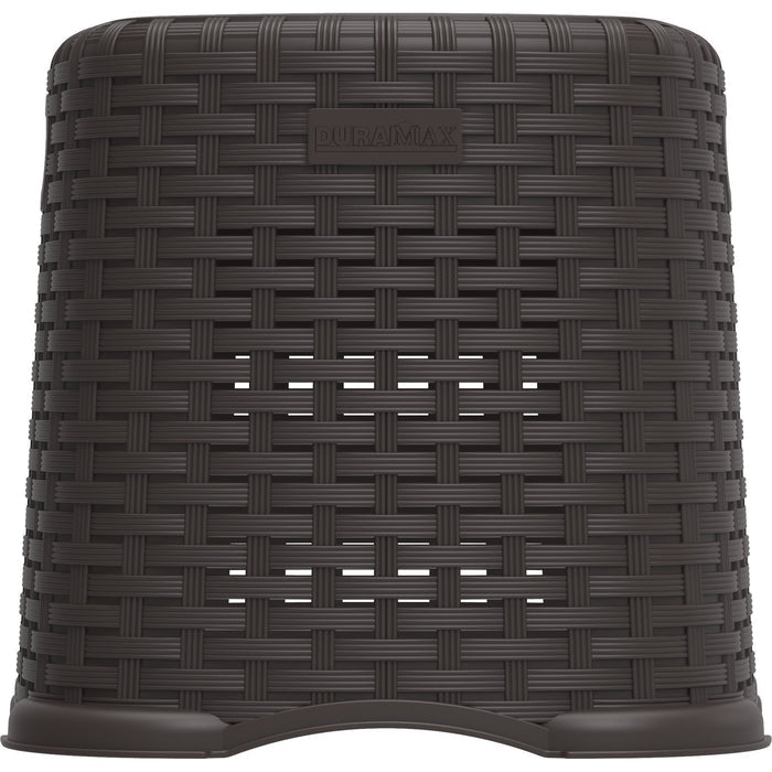 Duramax Step Stool Duramax Rattan Step Stool 11” Brown