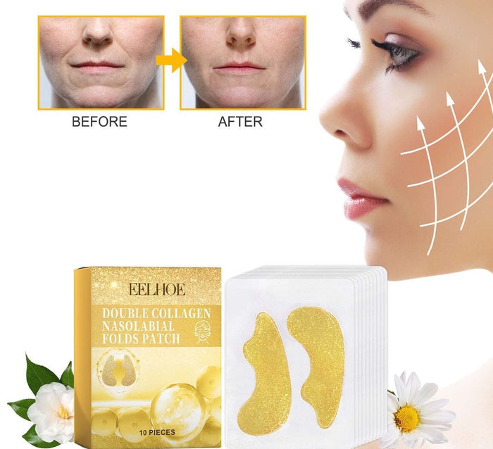 EELHOE Collagen Eye Mask & Nasolabial Fold Patch – Double Collagen Power EELHOE COSMETICS