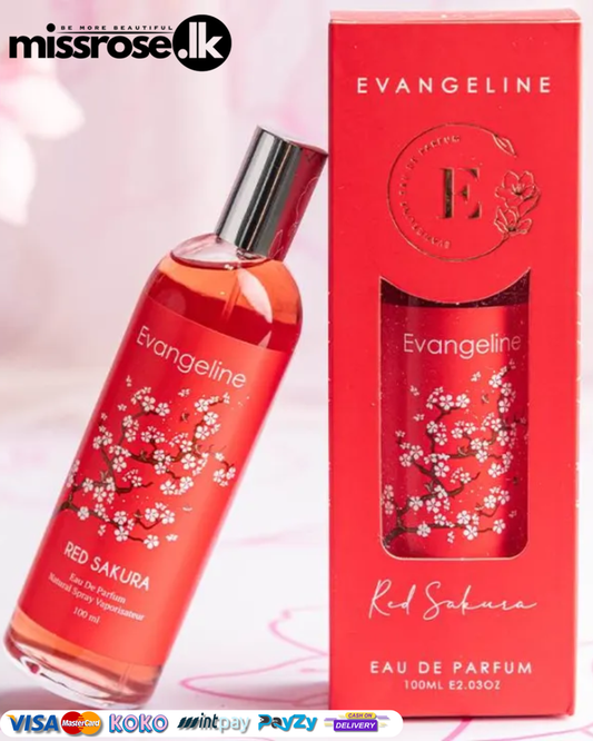 Evangeline Red Sakura perfume 100ml
