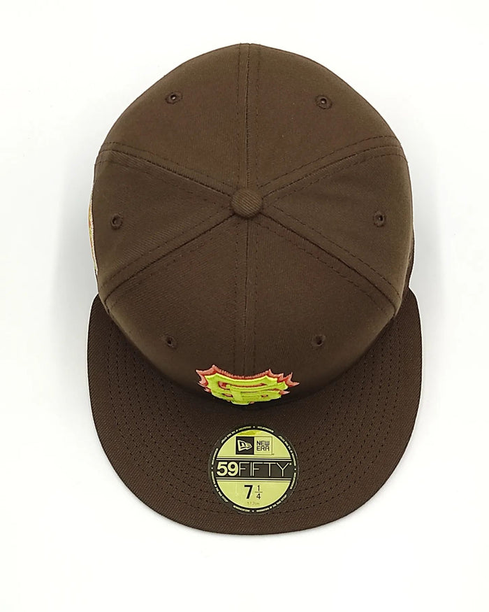 Exclusiva New Era 59Fifty Parks The Woods San Francisco Giants Battle of the Bay Patch Hat - Marron