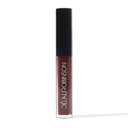 Expresso Matte Liquid Lipstick tube by Delali Cosmetics