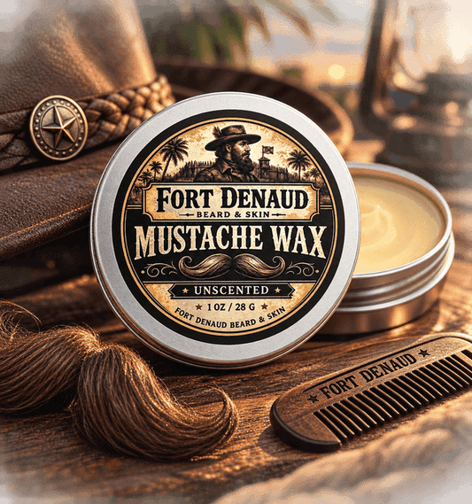 extra hold unscented mustache wax