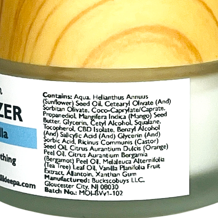 Facial Moisturizer - Balanced Hydration - Bergamot Vanilla
