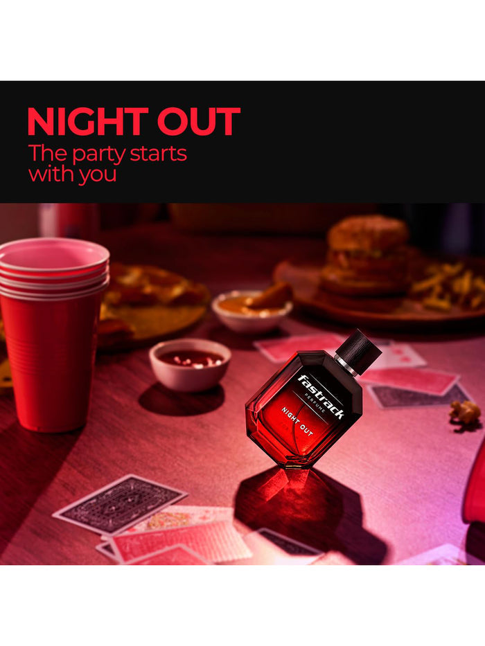 Fastrack Night Out EDP Perfume - Woody Oud  (100ml)