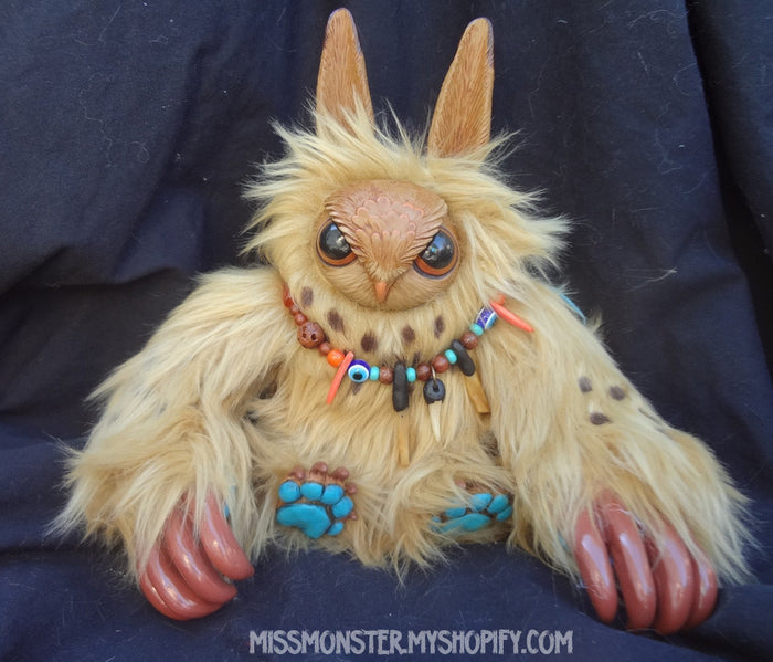 FINKLE THE BABY OWLBEAR DOLL CUSTOM LISTING