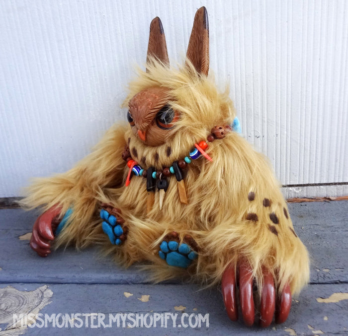 FINKLE THE BABY OWLBEAR DOLL CUSTOM LISTING