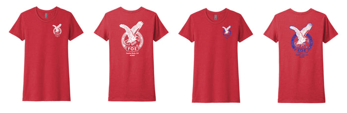 FOE Ladies Tee -matte and glitter